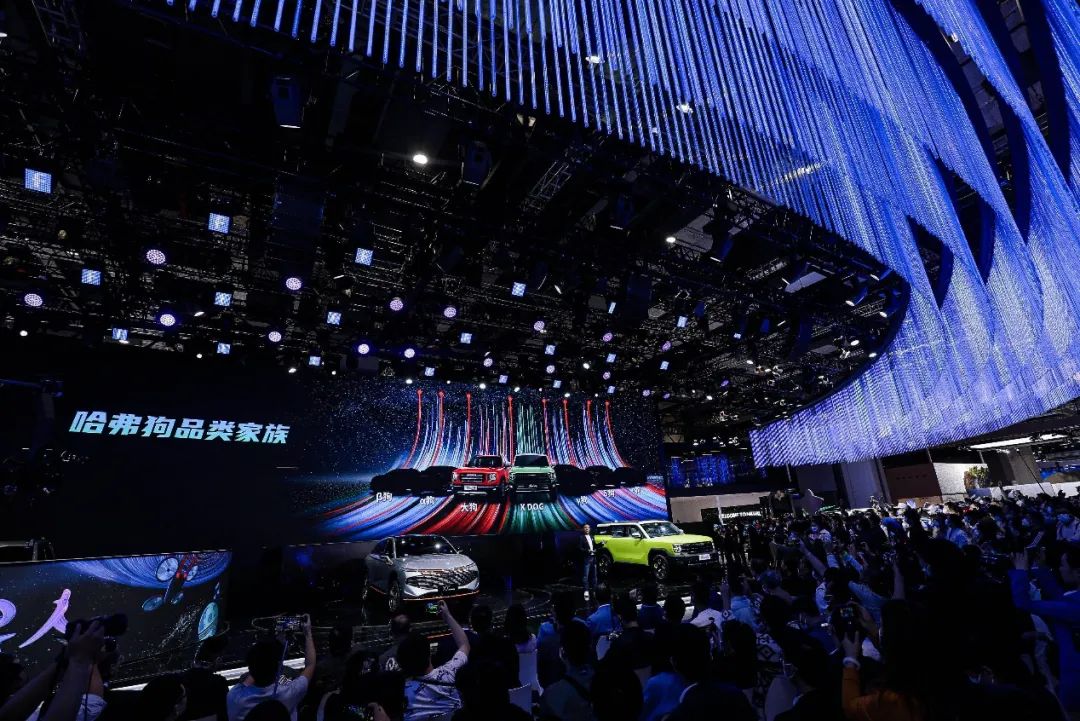 超级网红中国哈弗！2021上海车展一枝独秀