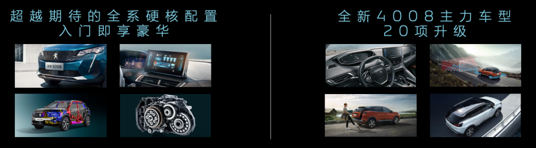 至高20项升级，全新4008/全新5008上海车展震撼来袭
