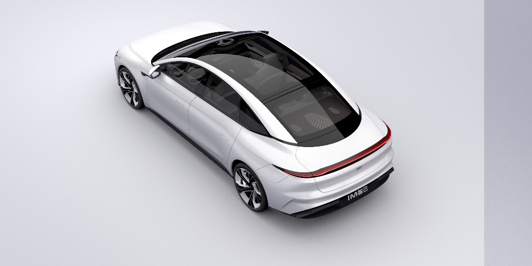 智己汽车2021上海车展展台效果图曝光